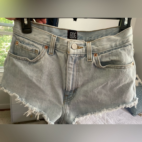 High rise cheeky denim shorts from Urban Outfitters - Picture 3 of 5